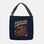 Pizza For Everybody-None-Adjustable Tote-Bag-eduely