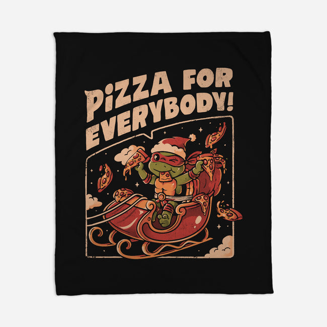 Pizza For Everybody-None-Fleece-Blanket-eduely