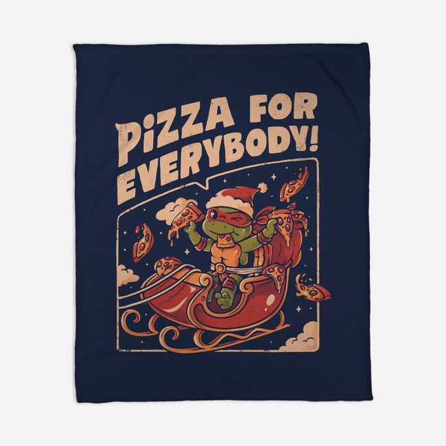 Pizza For Everybody-None-Fleece-Blanket-eduely
