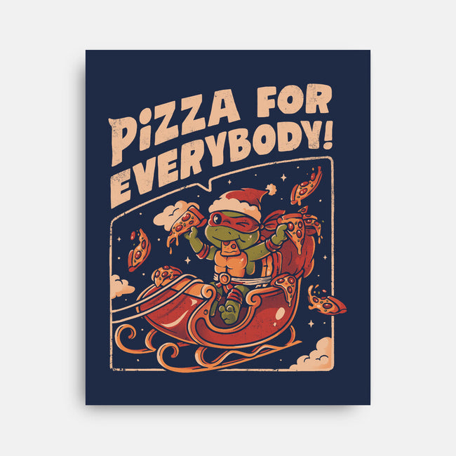 Pizza For Everybody-None-Stretched-Canvas-eduely