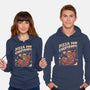 Pizza For Everybody-Unisex-Pullover-Sweatshirt-eduely