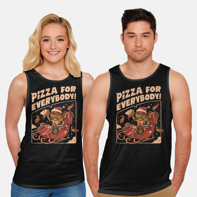 Pizza For Everybody-Unisex-Basic-Tank-eduely
