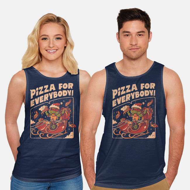 Pizza For Everybody-Unisex-Basic-Tank-eduely
