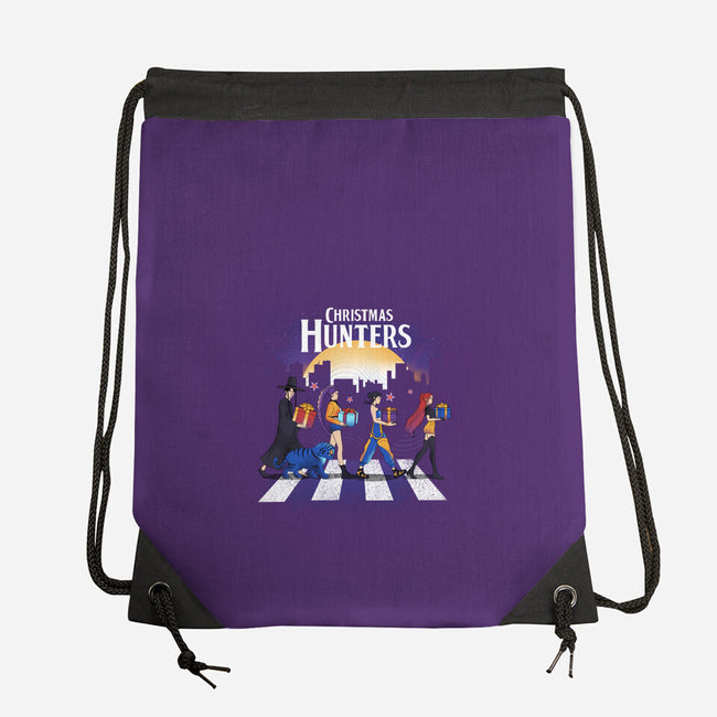 Christmas Hunters-None-Drawstring-Bag-dandingeroz