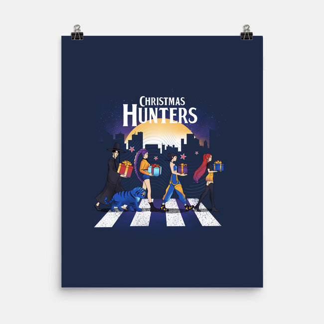 Christmas Hunters-None-Matte-Poster-dandingeroz