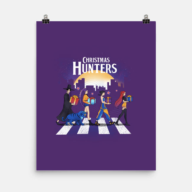 Christmas Hunters-None-Matte-Poster-dandingeroz