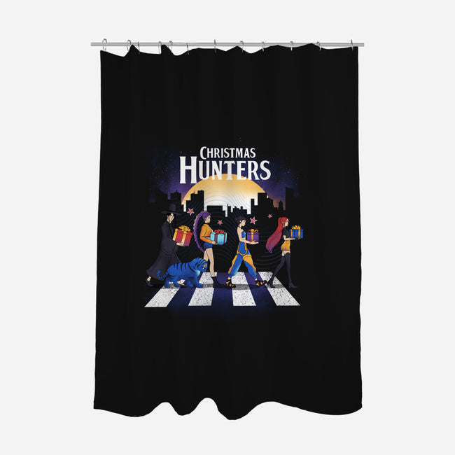 Christmas Hunters-None-Polyester-Shower Curtain-dandingeroz