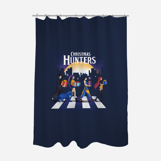 Christmas Hunters-None-Polyester-Shower Curtain-dandingeroz