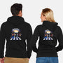 Christmas Hunters-Unisex-Zip-Up-Sweatshirt-dandingeroz