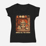Die Fart-Womens-V-Neck-Tee-Heyra Vieira