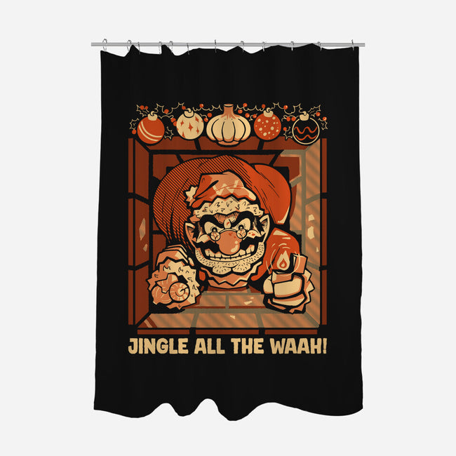 Die Fart-None-Polyester-Shower Curtain-Heyra Vieira