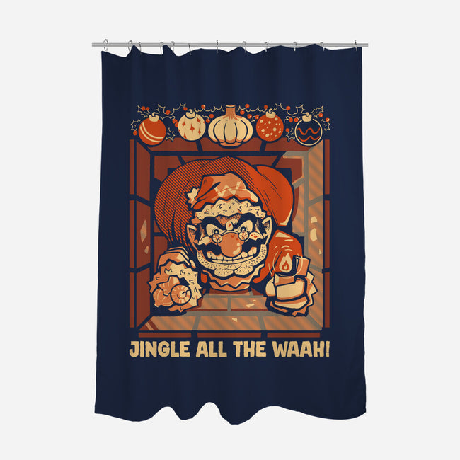 Die Fart-None-Polyester-Shower Curtain-Heyra Vieira