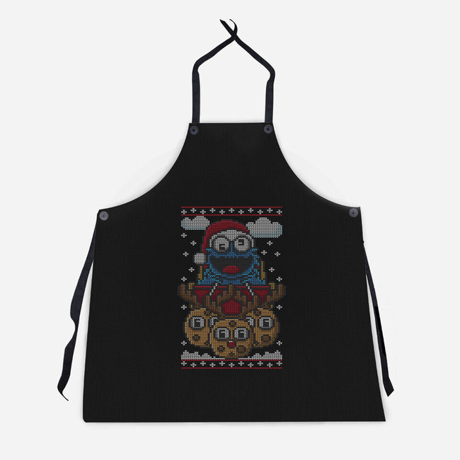 More Cookies For Santa-Unisex-Kitchen-Apron-jrberger