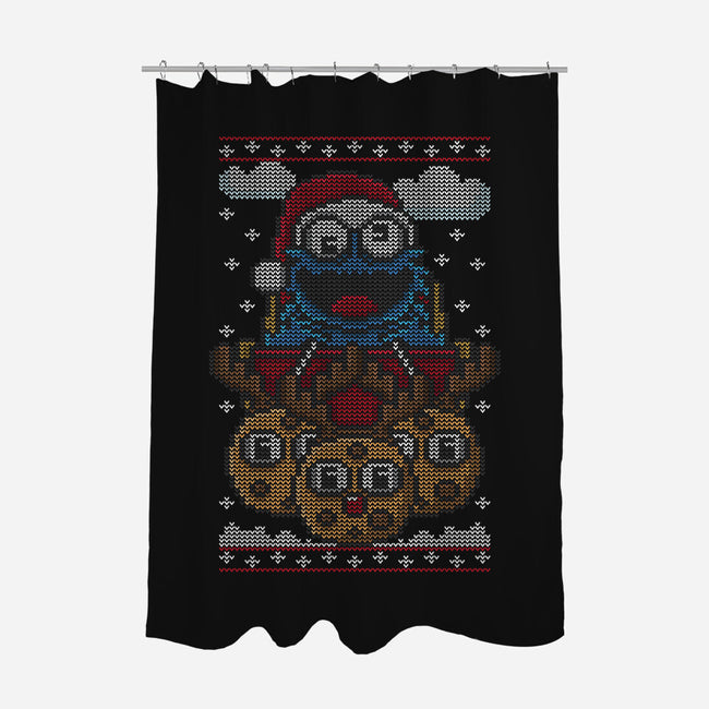 More Cookies For Santa-None-Polyester-Shower Curtain-jrberger