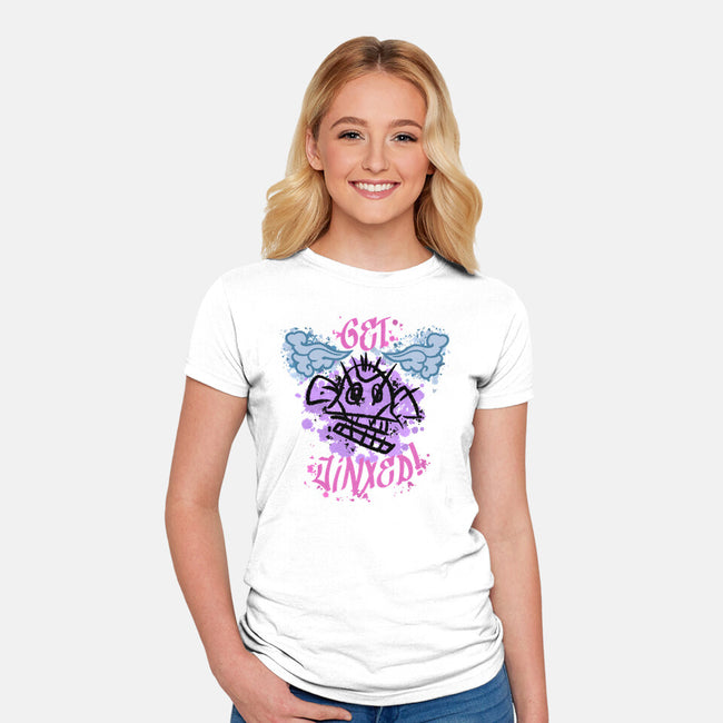 Get Jinxed-Womens-Fitted-Tee-nickzzarto