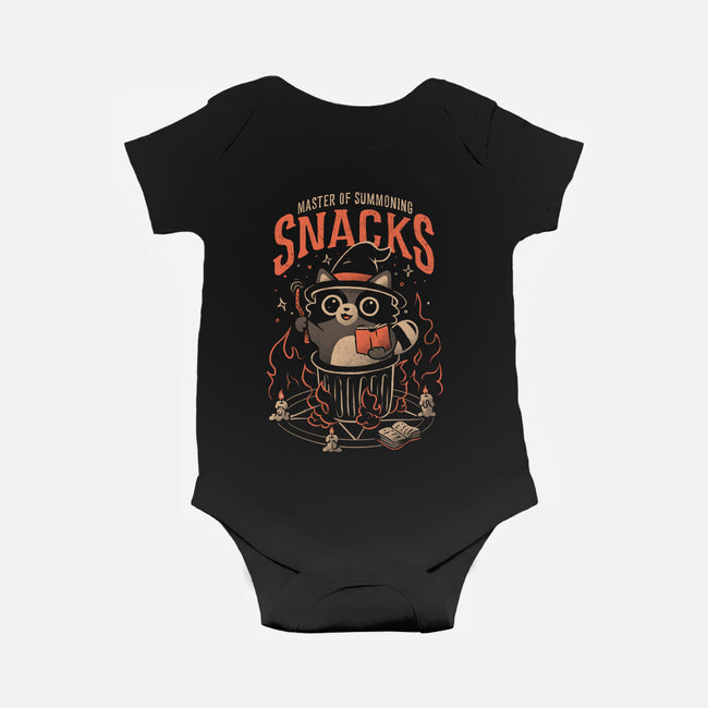 Master Of Summoning Snacks-Baby-Basic-Onesie-eduely
