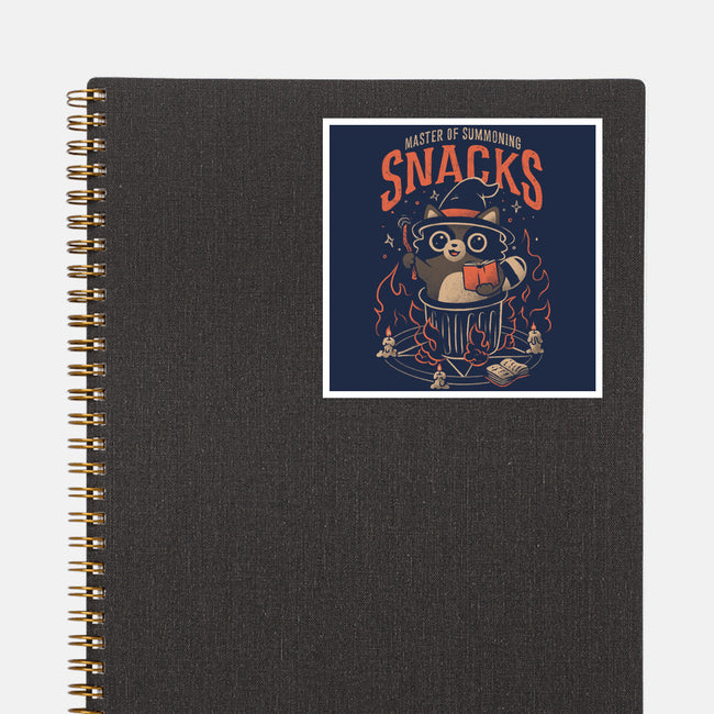 Master Of Summoning Snacks-None-Glossy-Sticker-eduely