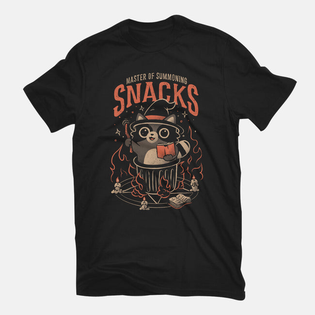 Master Of Summoning Snacks-Womens-Fitted-Tee-eduely