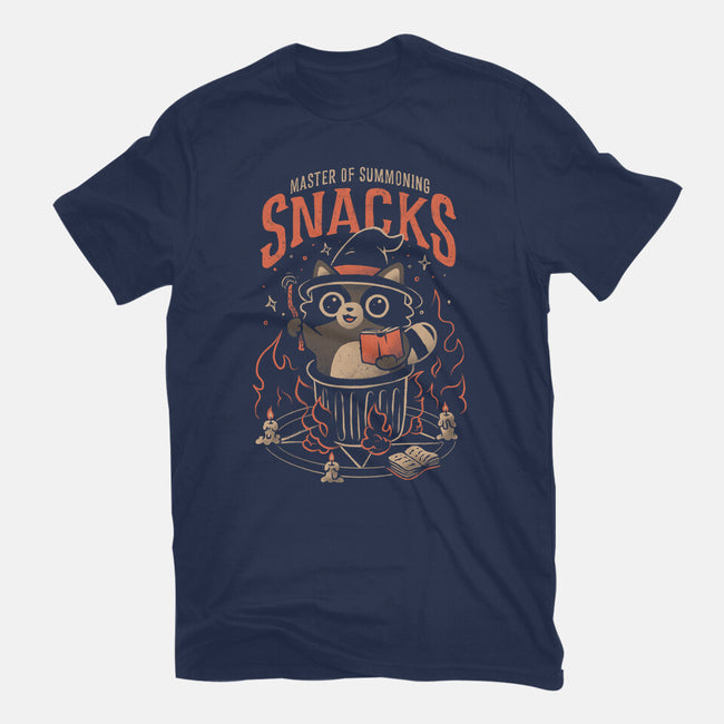 Master Of Summoning Snacks-Womens-Fitted-Tee-eduely