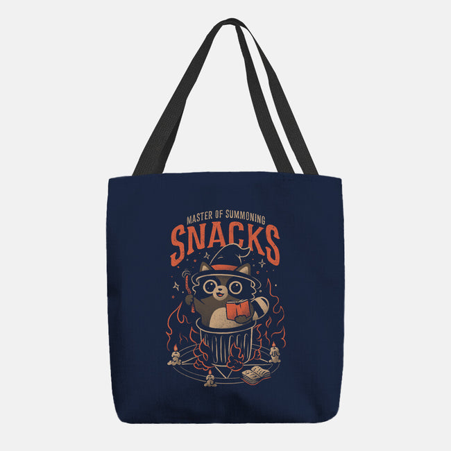 Master Of Summoning Snacks-None-Basic Tote-Bag-eduely