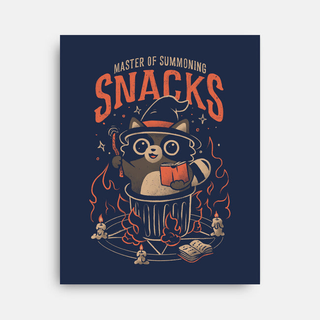 Master Of Summoning Snacks-None-Stretched-Canvas-eduely