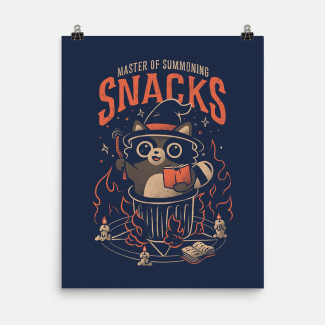Master Of Summoning Snacks-None-Matte-Poster-eduely