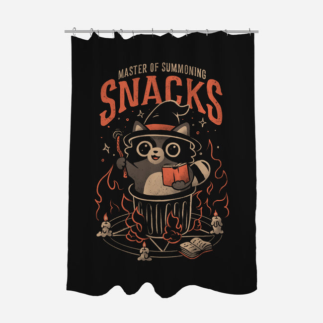 Master Of Summoning Snacks-None-Polyester-Shower Curtain-eduely