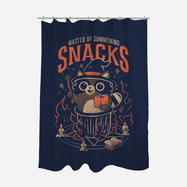 Master Of Summoning Snacks-None-Polyester-Shower Curtain-eduely