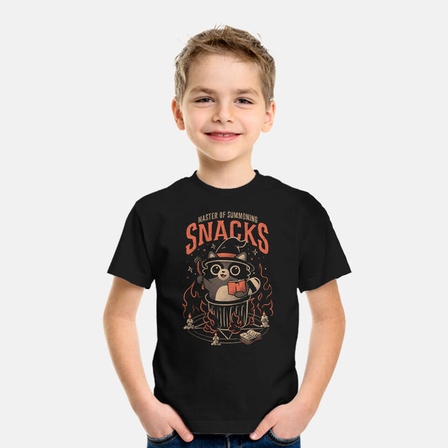 Master Of Summoning Snacks-Youth-Basic-Tee-eduely
