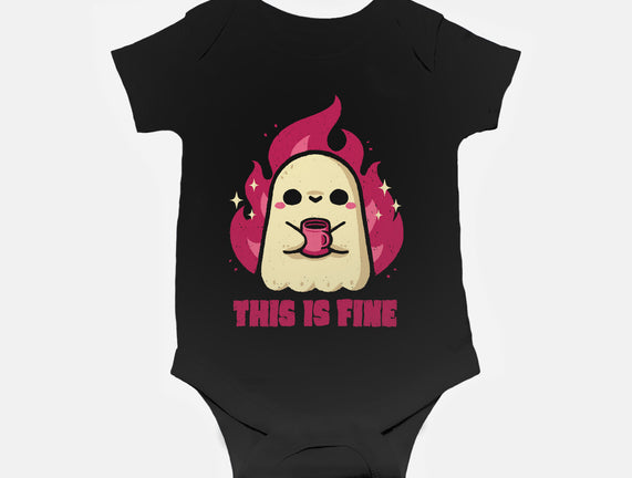 This Is Fine Ghost Coffee