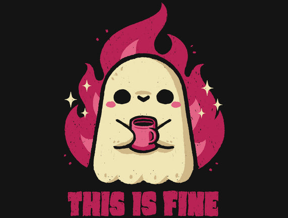 This Is Fine Ghost Coffee