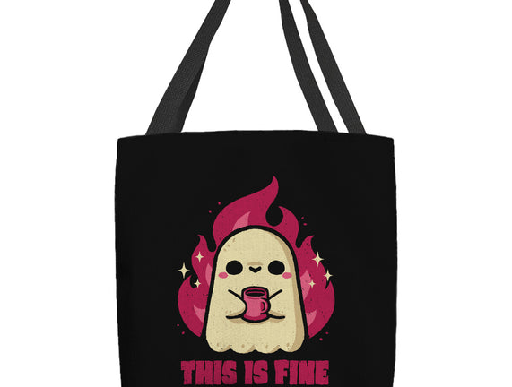 This Is Fine Ghost Coffee