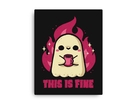 This Is Fine Ghost Coffee