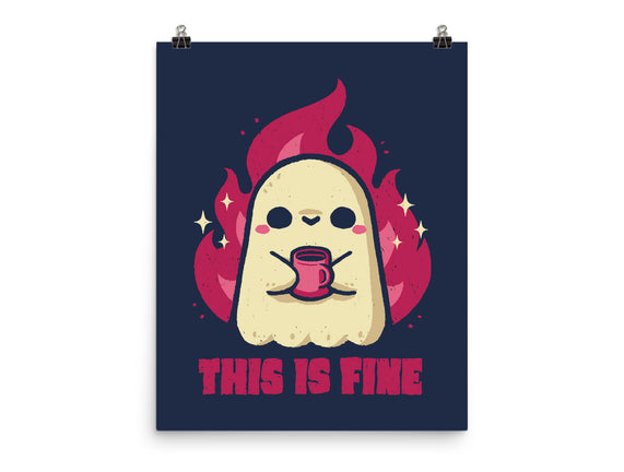 This Is Fine Ghost Coffee