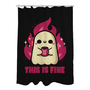 This Is Fine Ghost Coffee