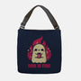 This Is Fine Ghost Coffee-None-Adjustable Tote-Bag-xMorfina