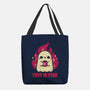 This Is Fine Ghost Coffee-None-Basic Tote-Bag-xMorfina