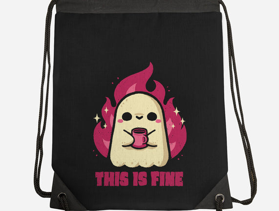 This Is Fine Ghost Coffee