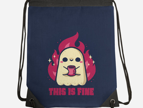 This Is Fine Ghost Coffee