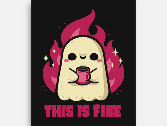 This Is Fine Ghost Coffee