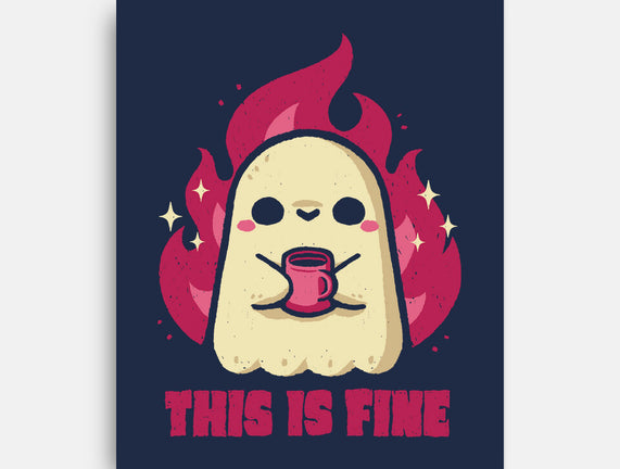 This Is Fine Ghost Coffee