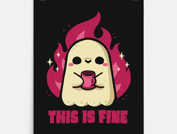 This Is Fine Ghost Coffee