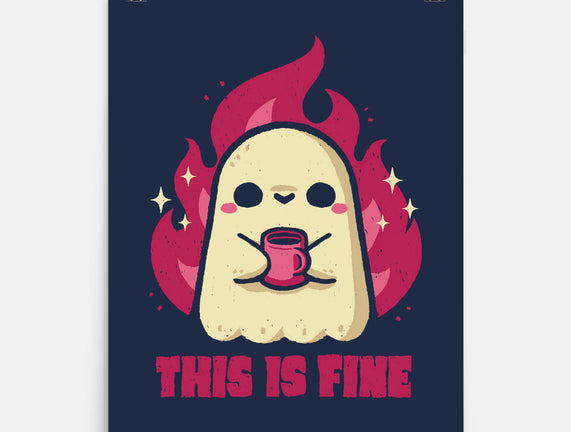 This Is Fine Ghost Coffee