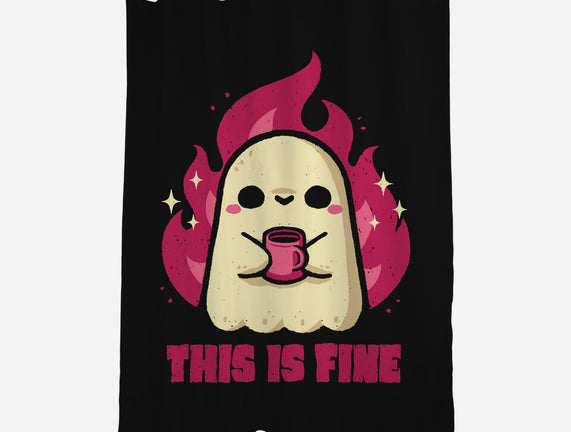 This Is Fine Ghost Coffee