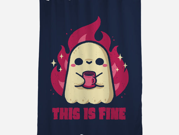 This Is Fine Ghost Coffee