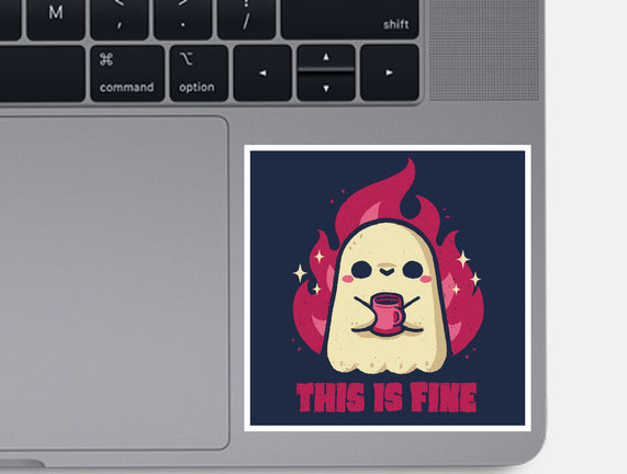 This Is Fine Ghost Coffee