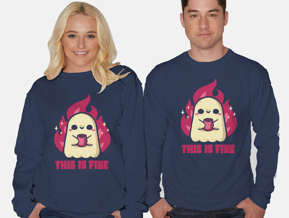 This Is Fine Ghost Coffee