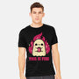 This Is Fine Ghost Coffee-Mens-Heavyweight-Tee-xMorfina