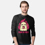 This Is Fine Ghost Coffee-Mens-Long Sleeved-Tee-xMorfina
