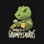 Grumpysaurus-Unisex-Baseball-Tee-koalastudio